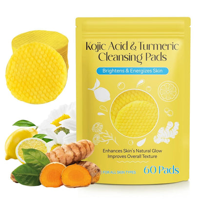 KojicFresh™ - Turmeric Kojic Acid Cleansing Pads |🔥PACK OF 60 PADS🔥